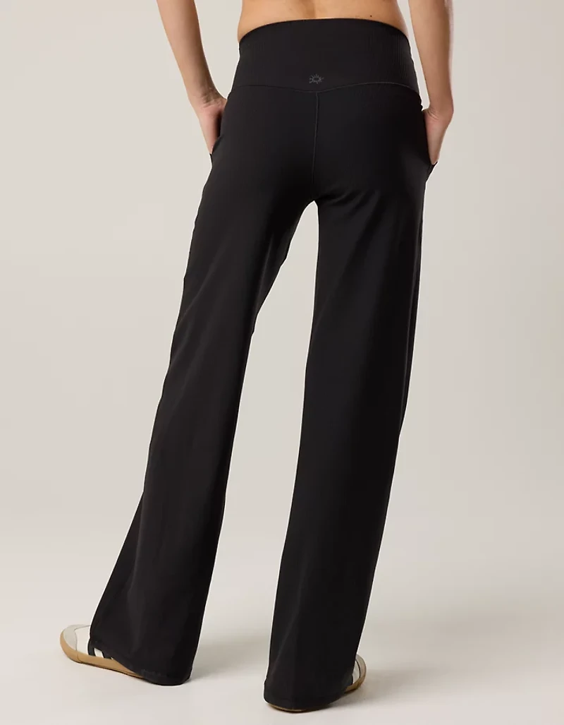 OFFLINE By Aerie Real Me XTRA Ribbed High Waisted Trouser