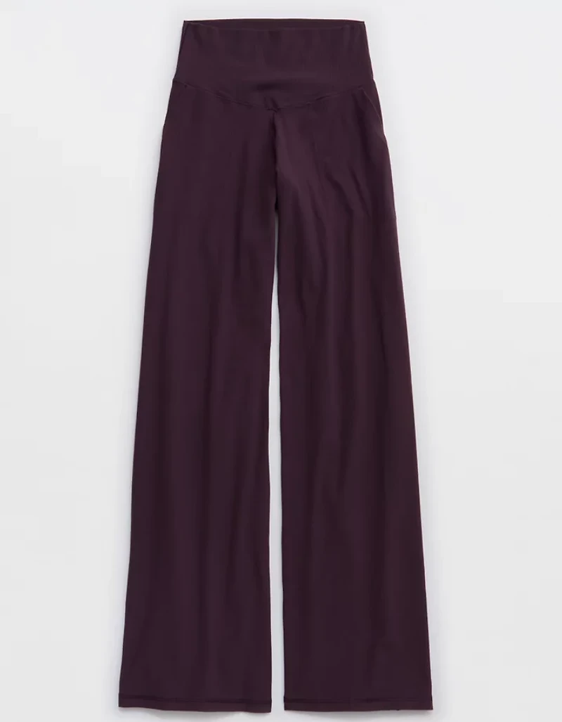 OFFLINE By Aerie Real Me XTRA High Waisted Ribbed Trouser