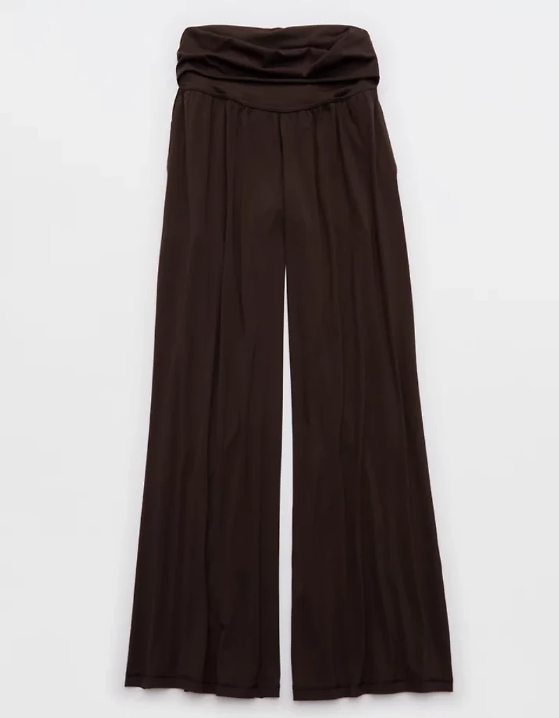OFFLINE By Aerie Real Me Foldover Super Wide Leg Pant