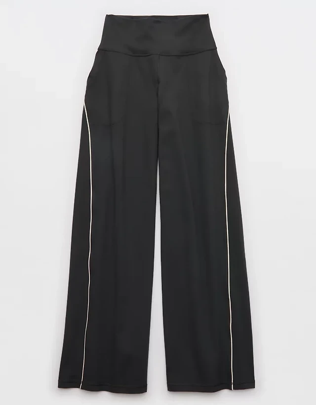 OFFLINE By Aerie The Hugger Piping Wide Leg Pant