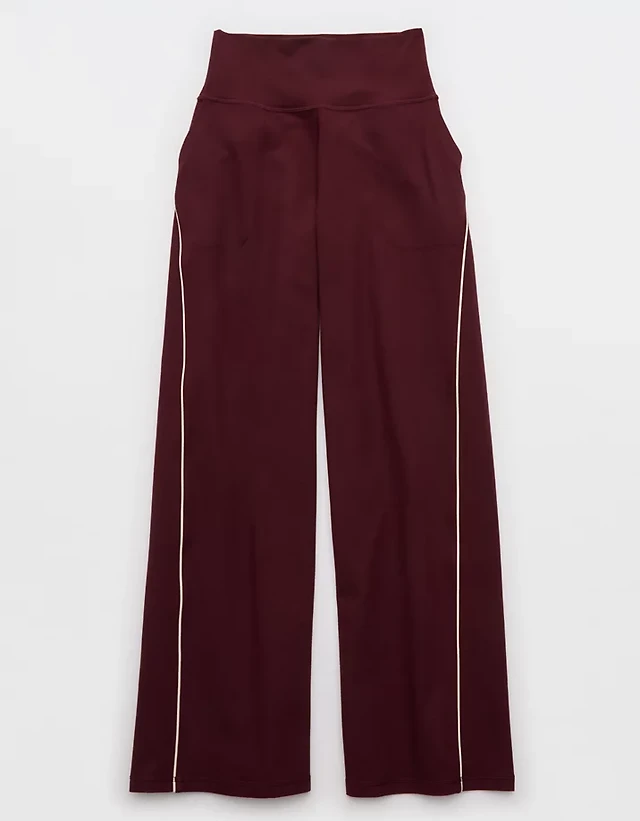 OFFLINE By Aerie The Hugger Piping Wide Leg Pant