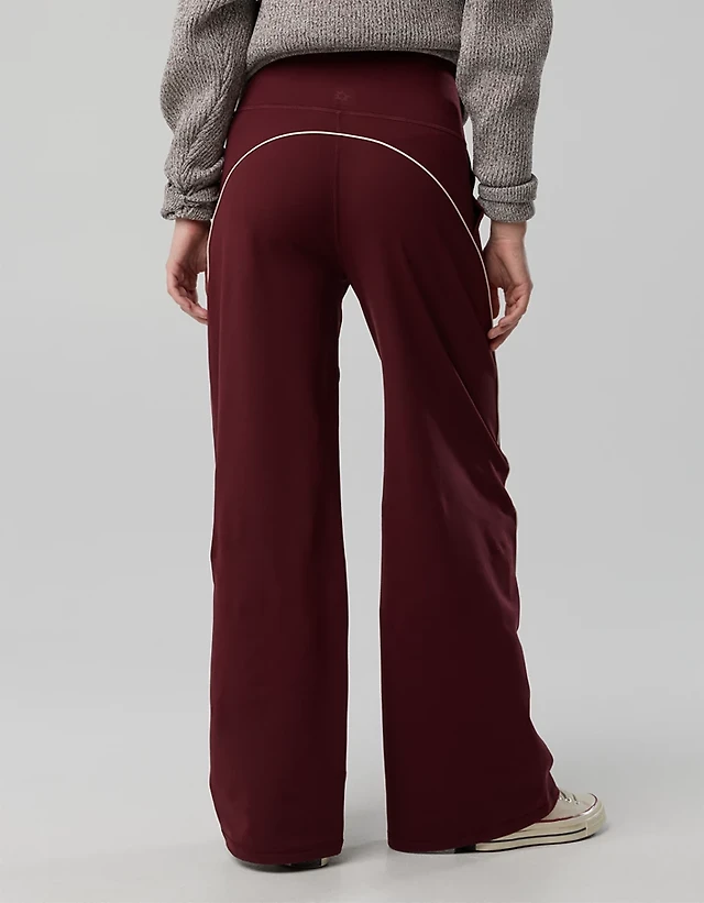 OFFLINE By Aerie The Hugger Piping Wide Leg Pant