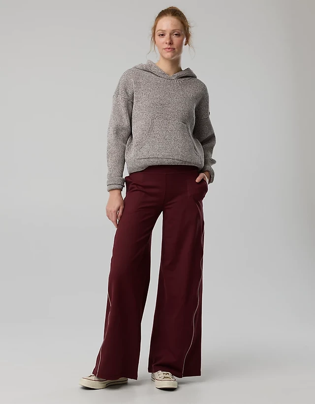 OFFLINE By Aerie The Hugger Piping Wide Leg Pant