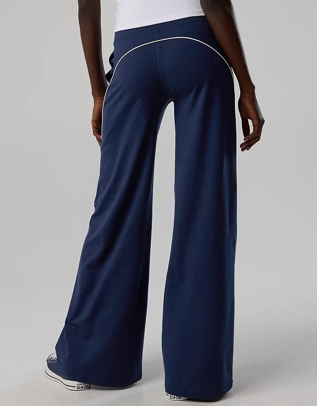 OFFLINE By Aerie The Hugger Piping Wide Leg Pant