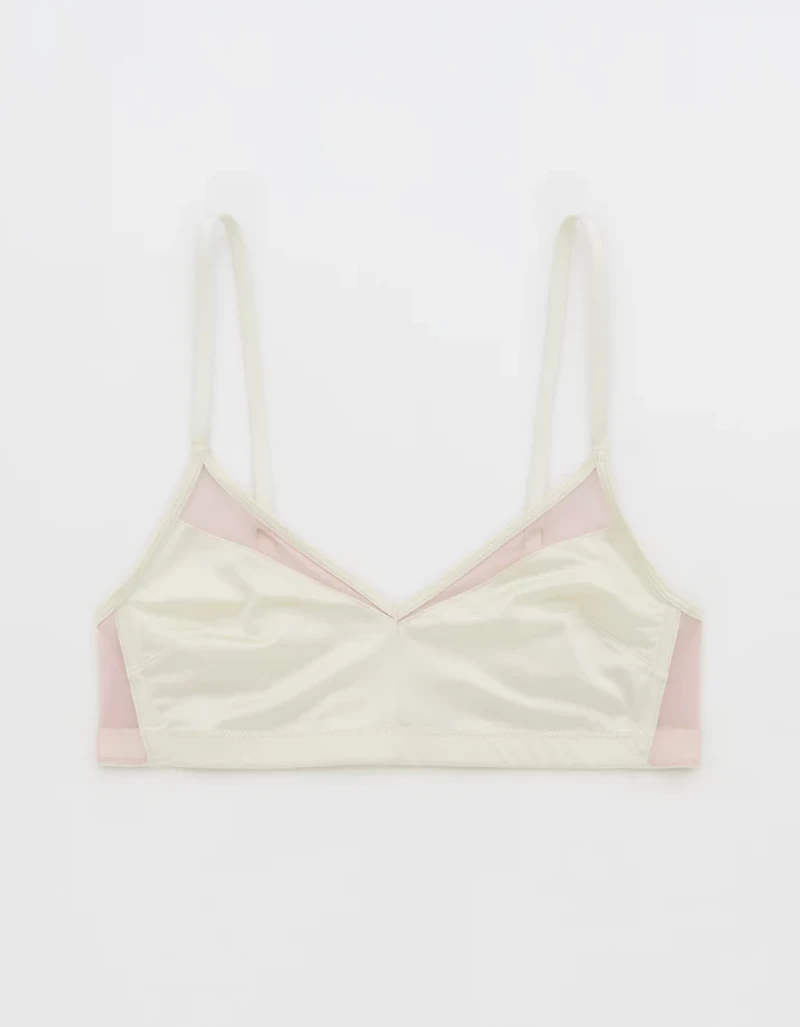 Aerie x Emily + Meritt Shine Mesh Bralette
