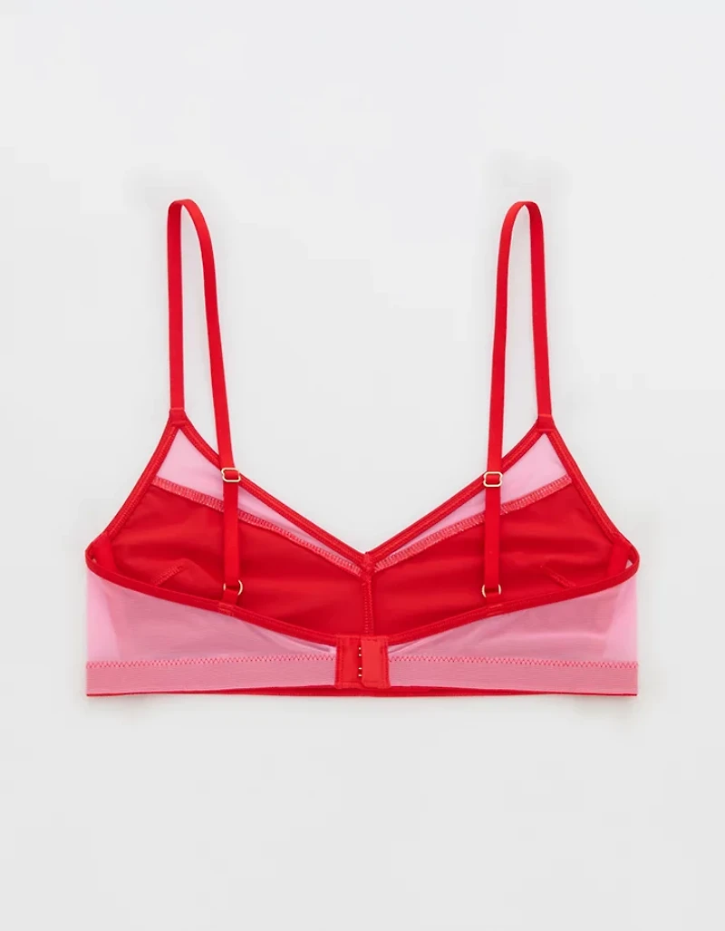 Aerie x Emily + Meritt Shine Mesh Bralette