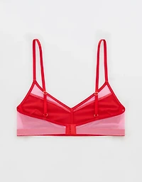 Aerie x Emily + Meritt Shine Mesh Bralette