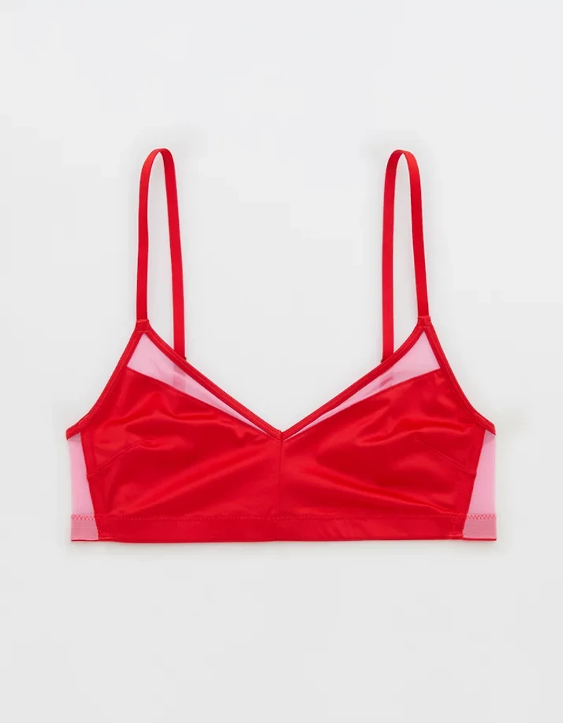 Aerie x Emily + Meritt Shine Mesh Bralette