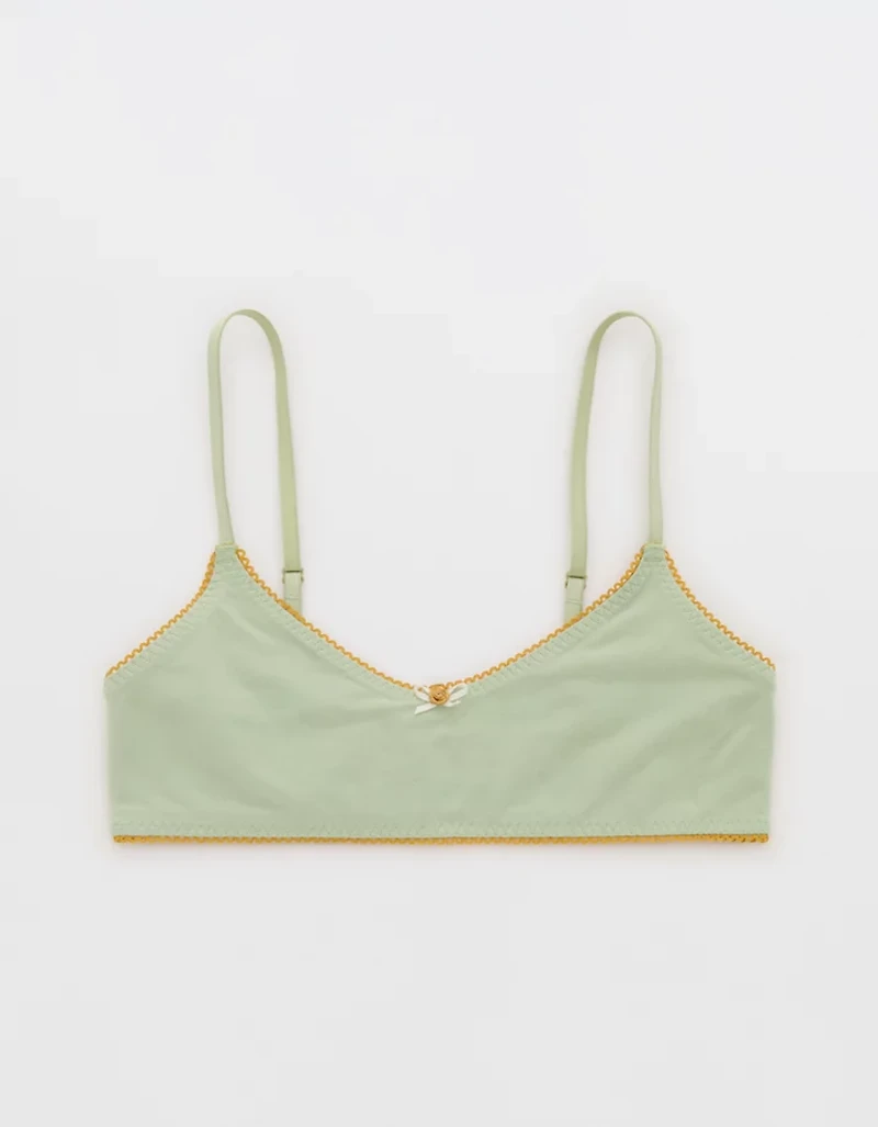 Aerie x Emily + Meritt Retro Cotton Bralette