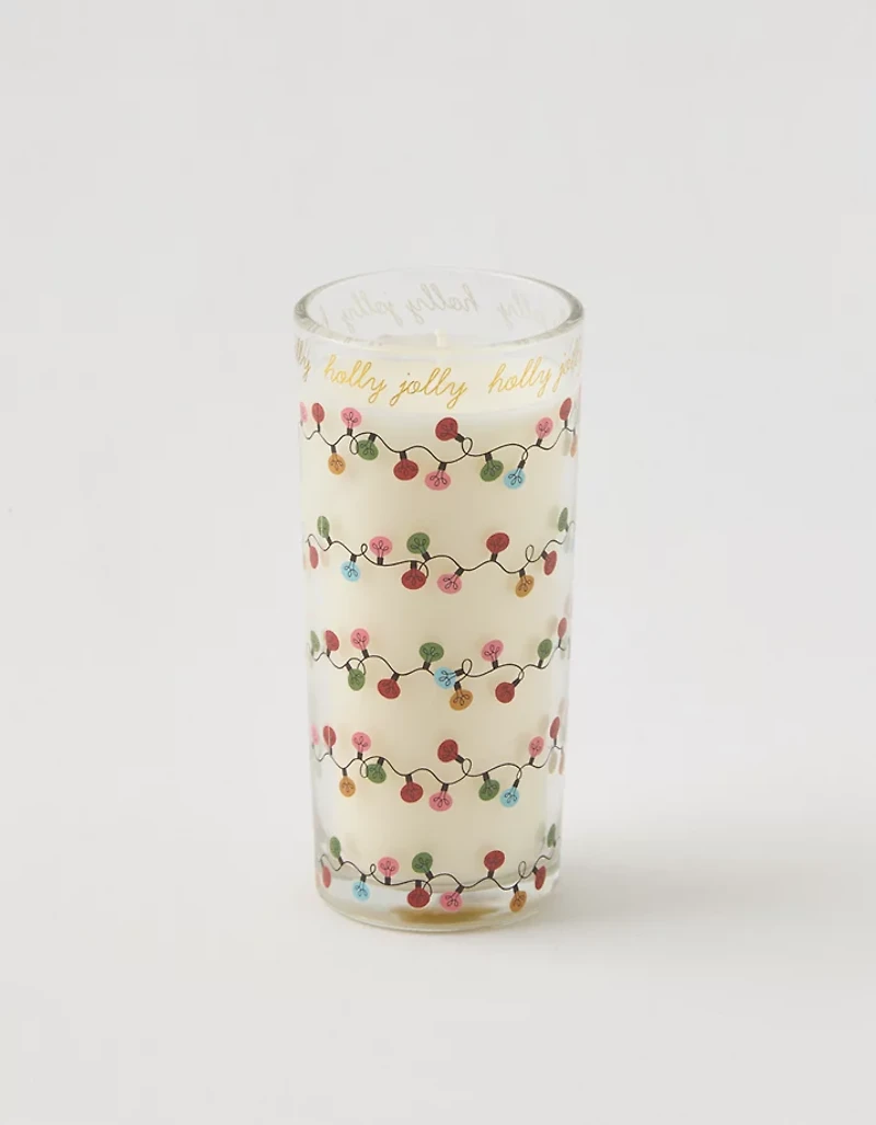 Paddywax Holiday Glass Candle