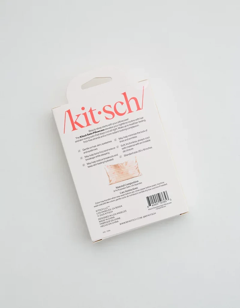 Kitsch Standard Satin Pillowcase
