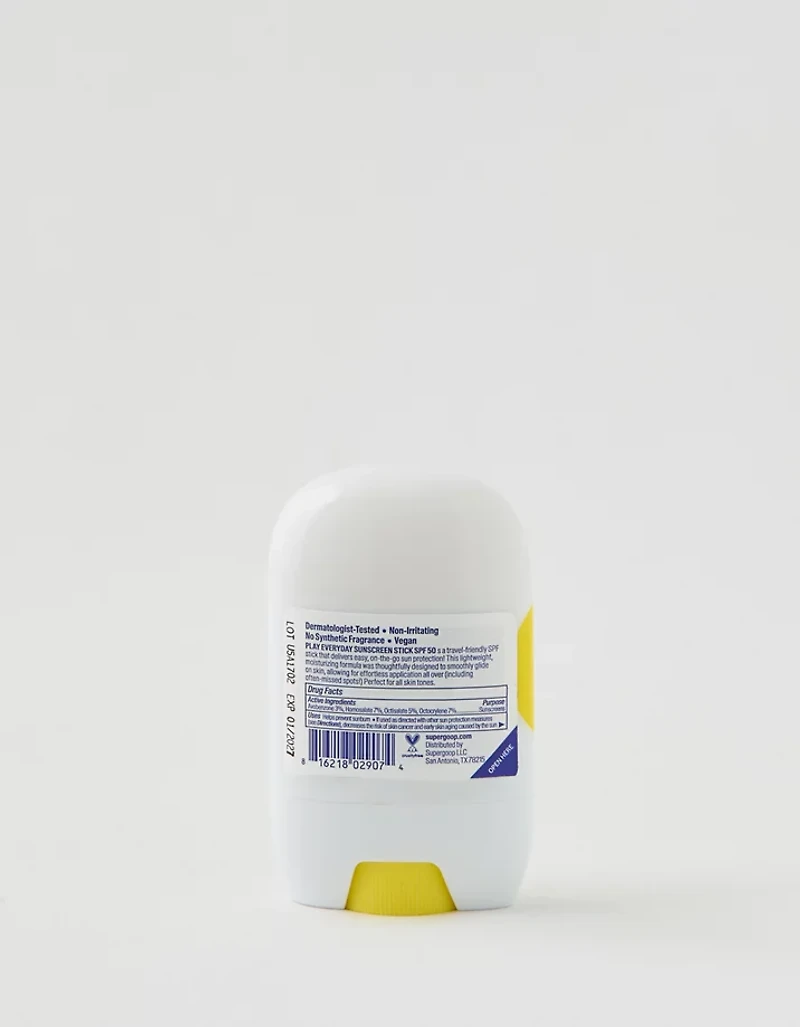 Supergoop PLAY Everyday Sunscreen Stick SPF 50