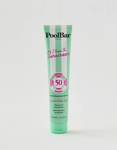 Poolbar Mineral SPF 50 Body Cream