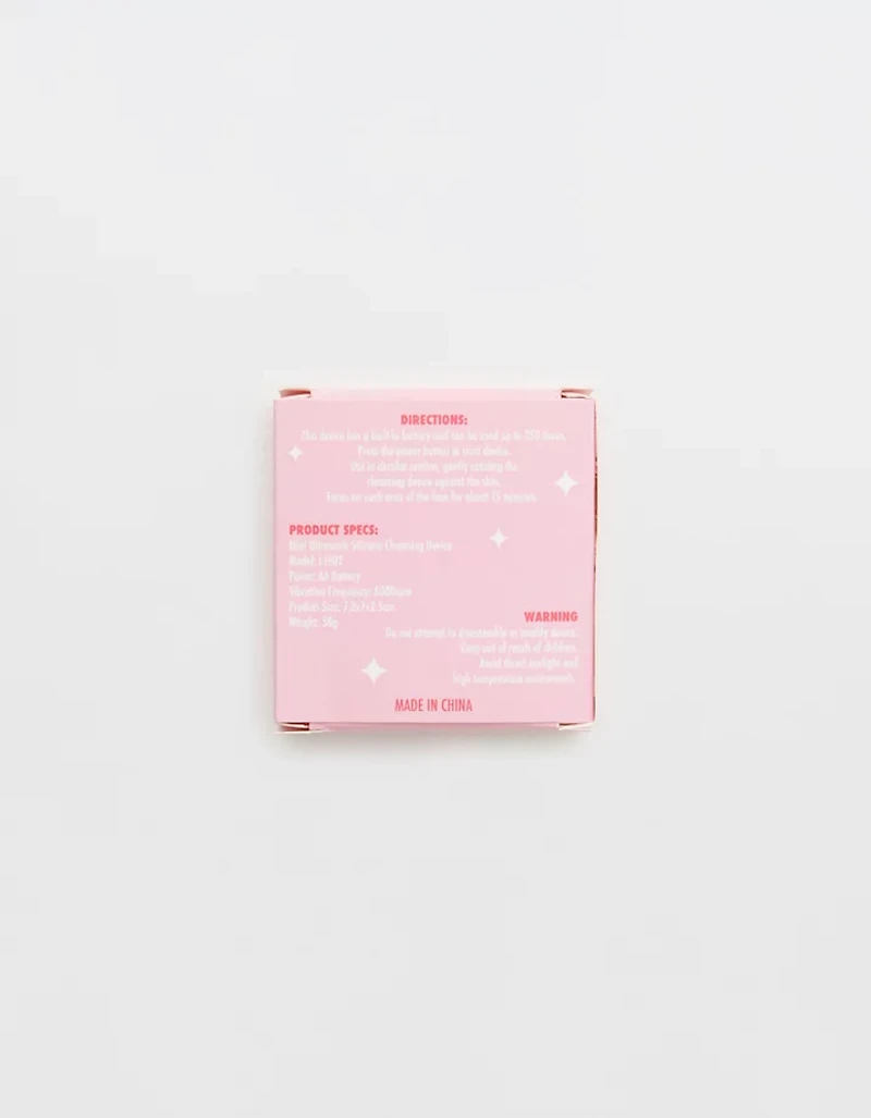 Ok Originals Pink Vibrating Facial Scrubber