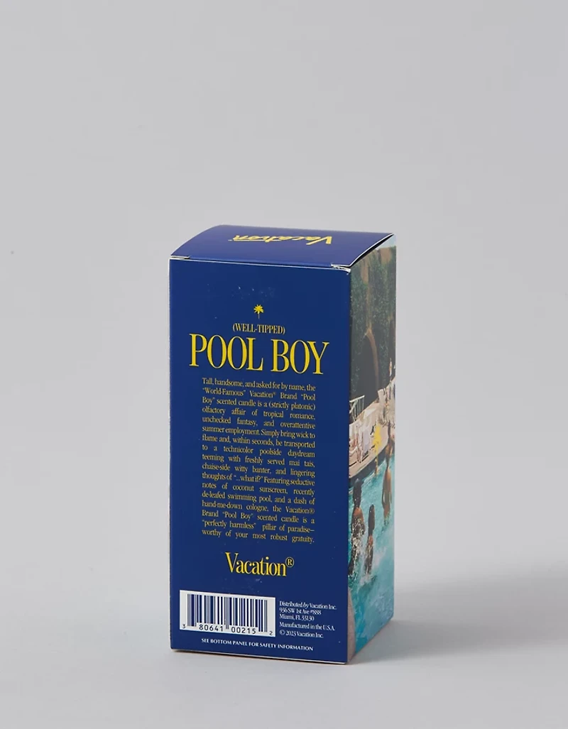 Vacation® Well-Tipped Pool Boy Scented Candle