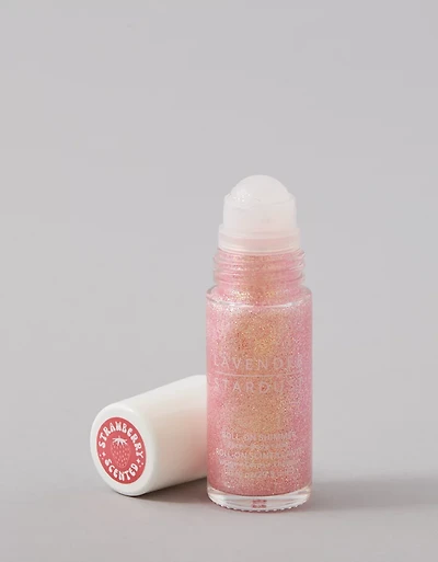 Lavender Stardust Strawberry Roll-On Glitter