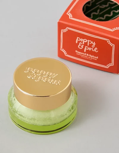 Poppy & Pout Sugared & Spiced Lip Scrub