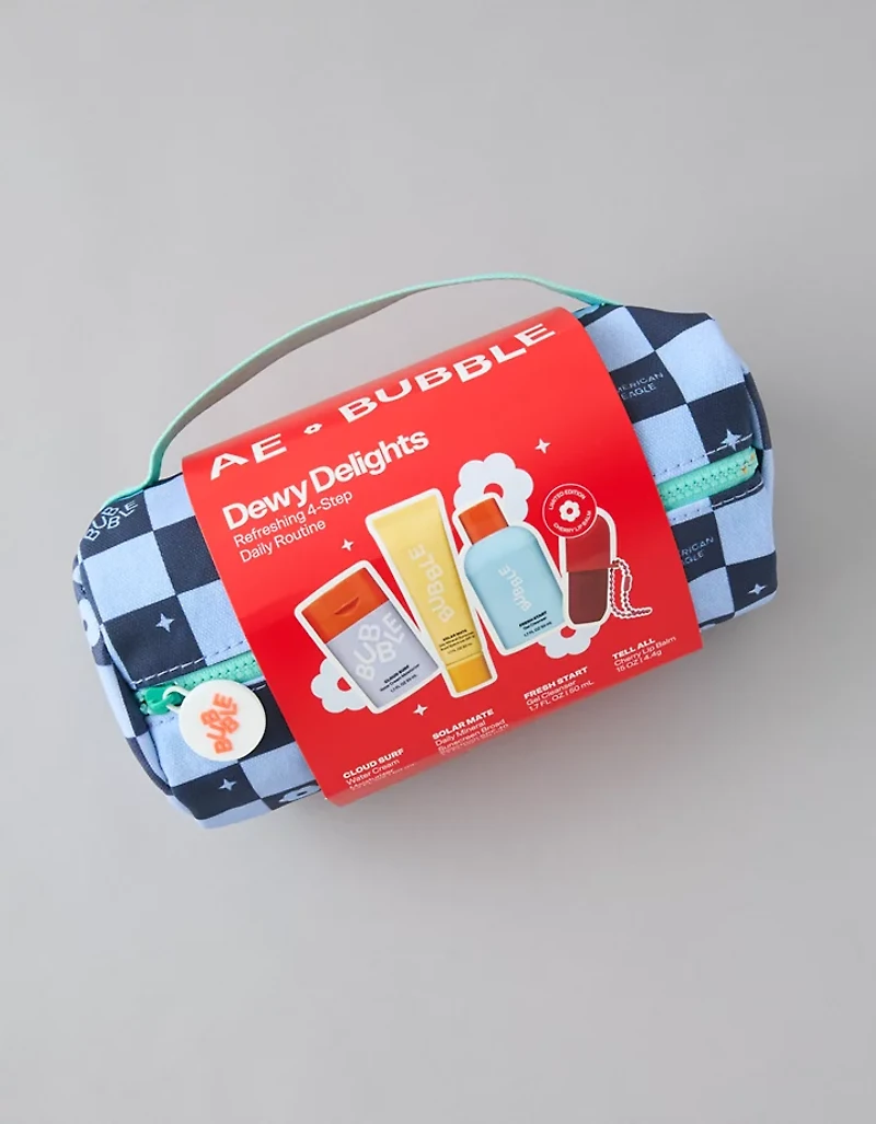 AE x Bubble Dewy Delights 4-Piece Skincare Kit