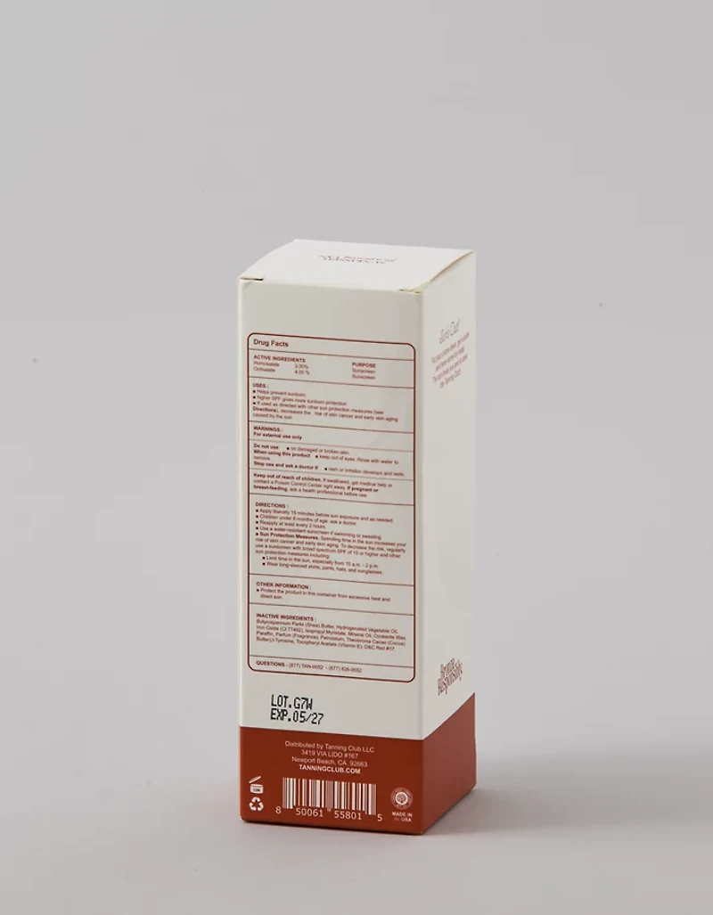 Tanning Club Tanning Balm - SPF 6