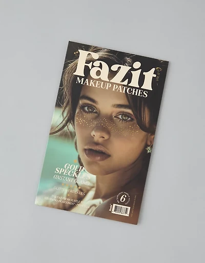 Fazit Gold Glitter Freckles Makeup Patches