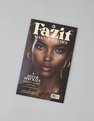 Fazit Silver Glitter Freckles Makeup Patches