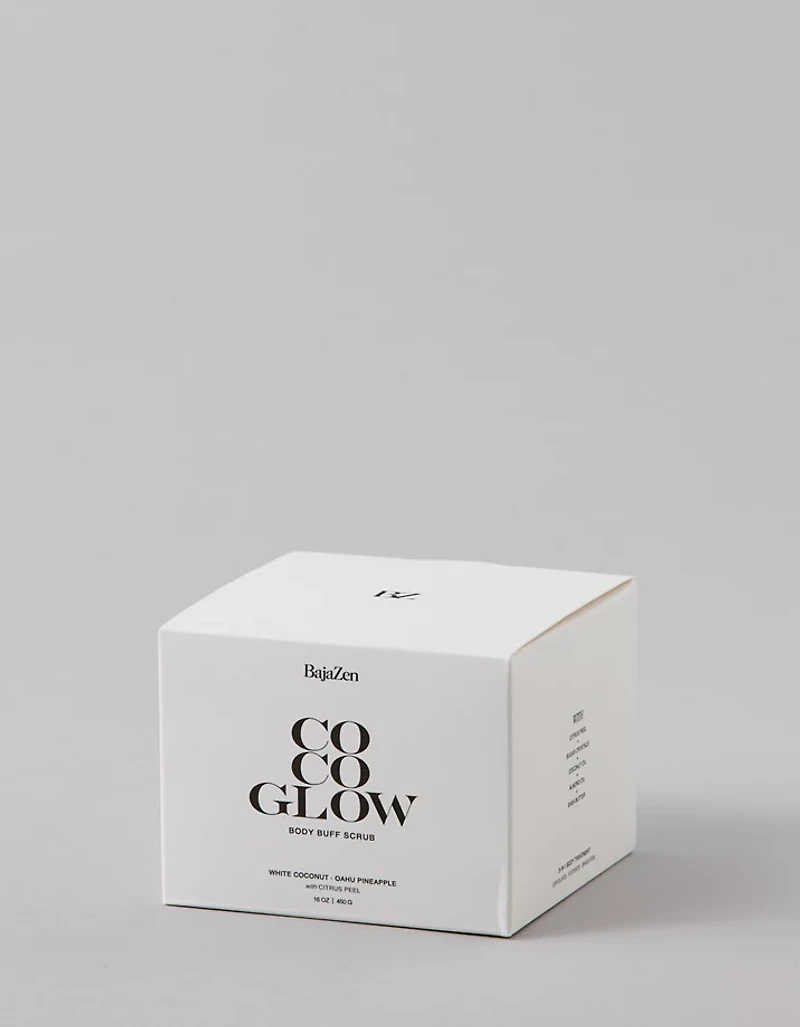 BajaZen Coco Glow Body Buff Scrub