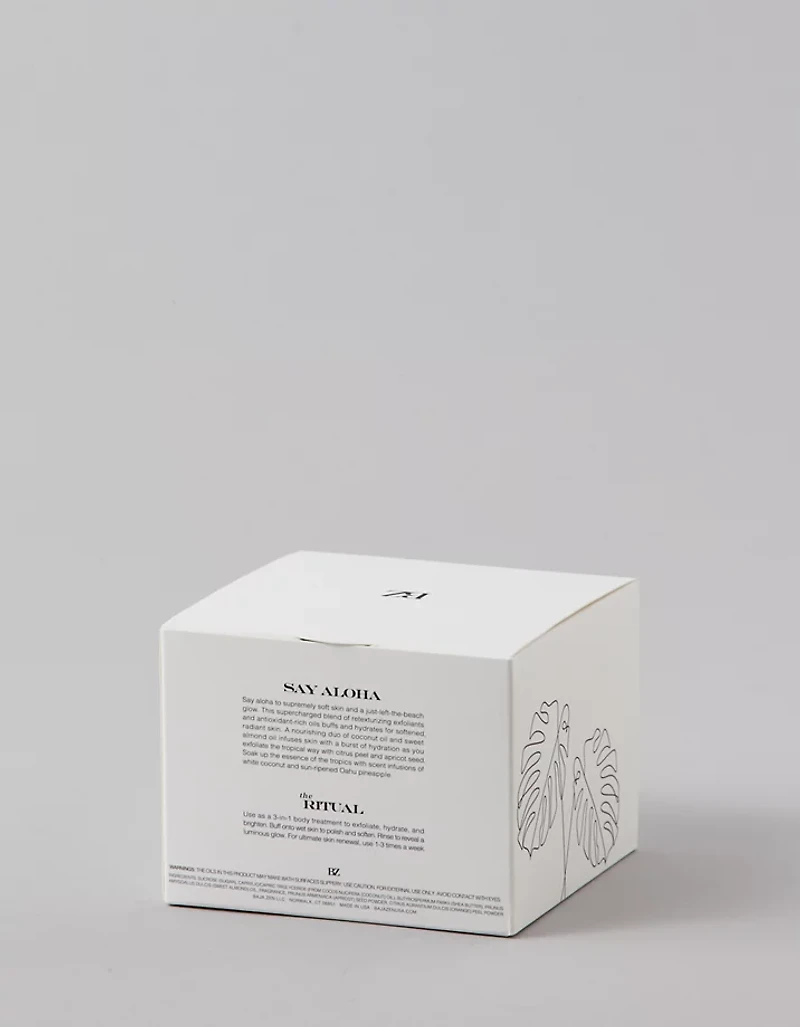 BajaZen Coco Glow Body Buff Scrub