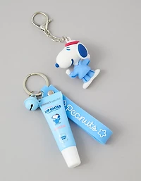 Celavi Peanuts Lip Gloss + Keychain