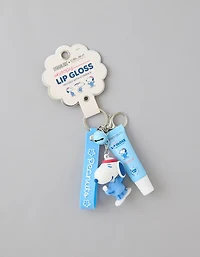 Celavi Peanuts Lip Gloss + Keychain