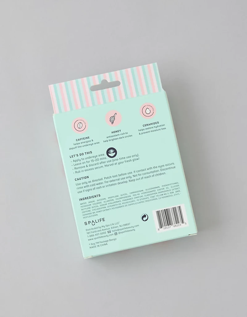 Spa Life Pastries Party Depuffing Undereye Masks 8-Pack