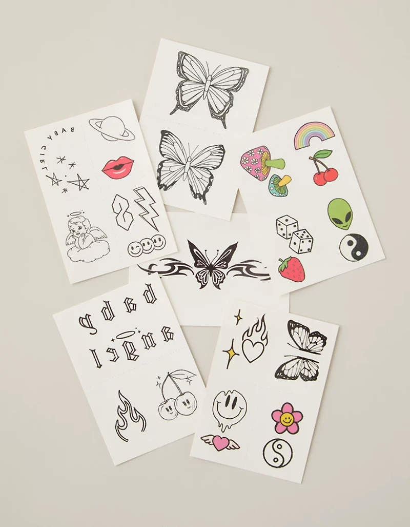 Inked by Dani Y2K Temporary Tattoos