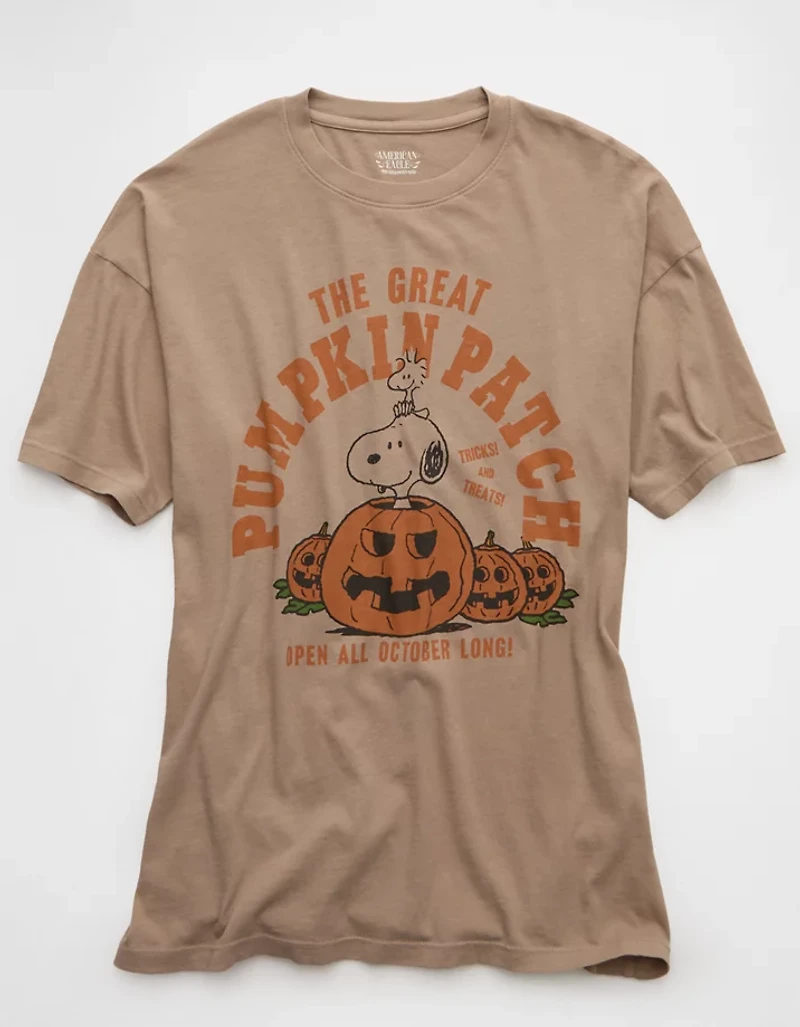 T-shirt surdimensionné à image Snoopy d’Halloween AE