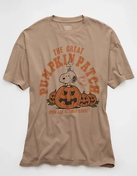 T-shirt surdimensionné à image Snoopy d’Halloween AE