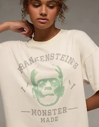 AE Oversized Halloween Graphic T-Shirt