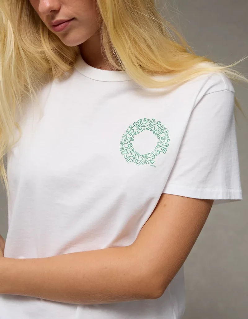 T-shirt à image des fêtes ex-petit ami AE