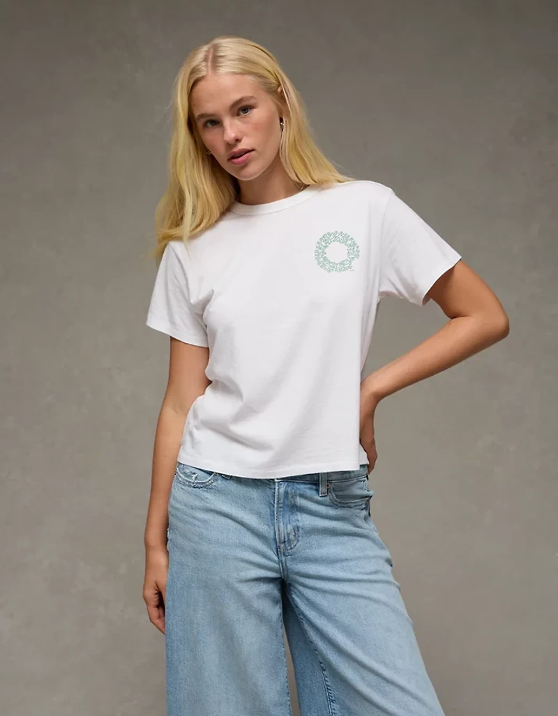 T-shirt à image des fêtes ex-petit ami AE