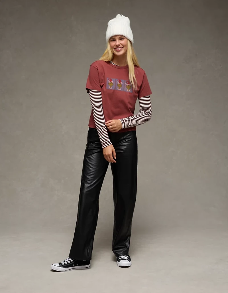 AE Ex-Boyfriend Holiday Graphic T-Shirt