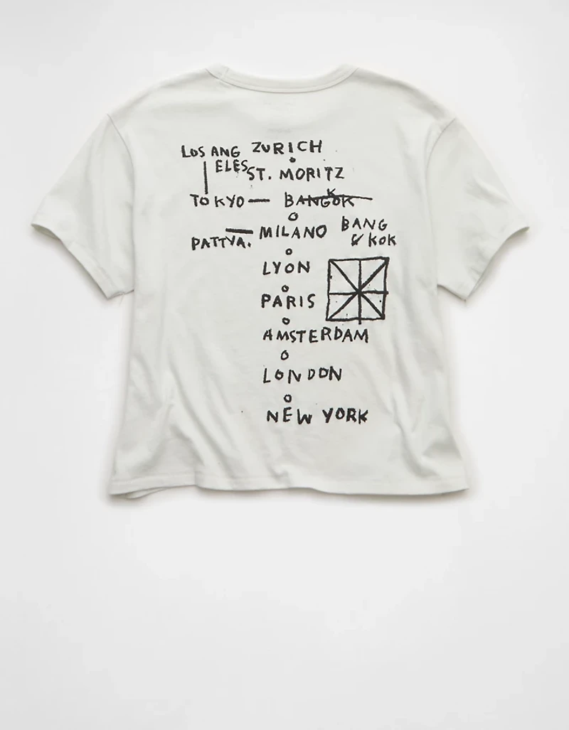 T-shirt à image ex-petit ami Basquiat AE