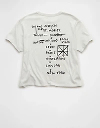 T-shirt à image ex-petit ami Basquiat AE