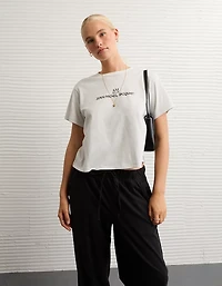 T-shirt à image ex-petit ami Basquiat AE