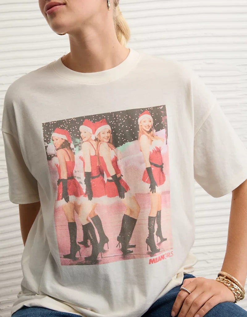 AE Mean Girls Holiday Relaxed Graphic T-Shirt