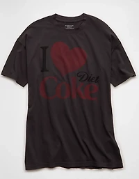 T-shirt surdimensionné à image Coke diète AE