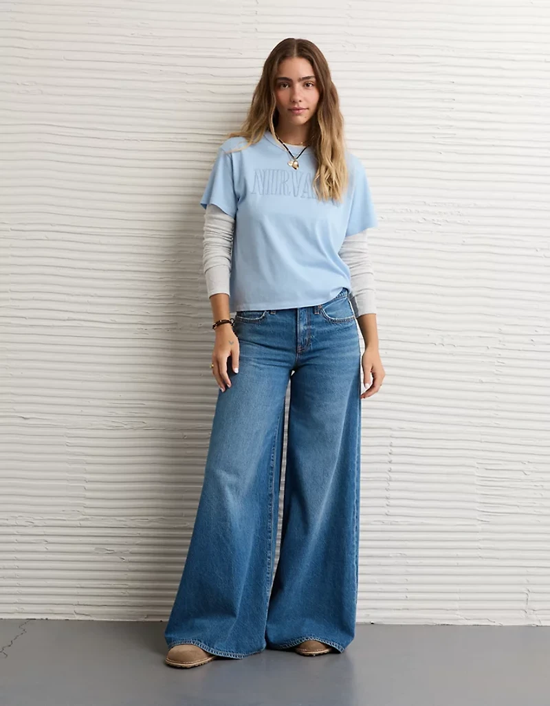 AE Ex-Boyfriend Nirvana Graphic T-Shirt