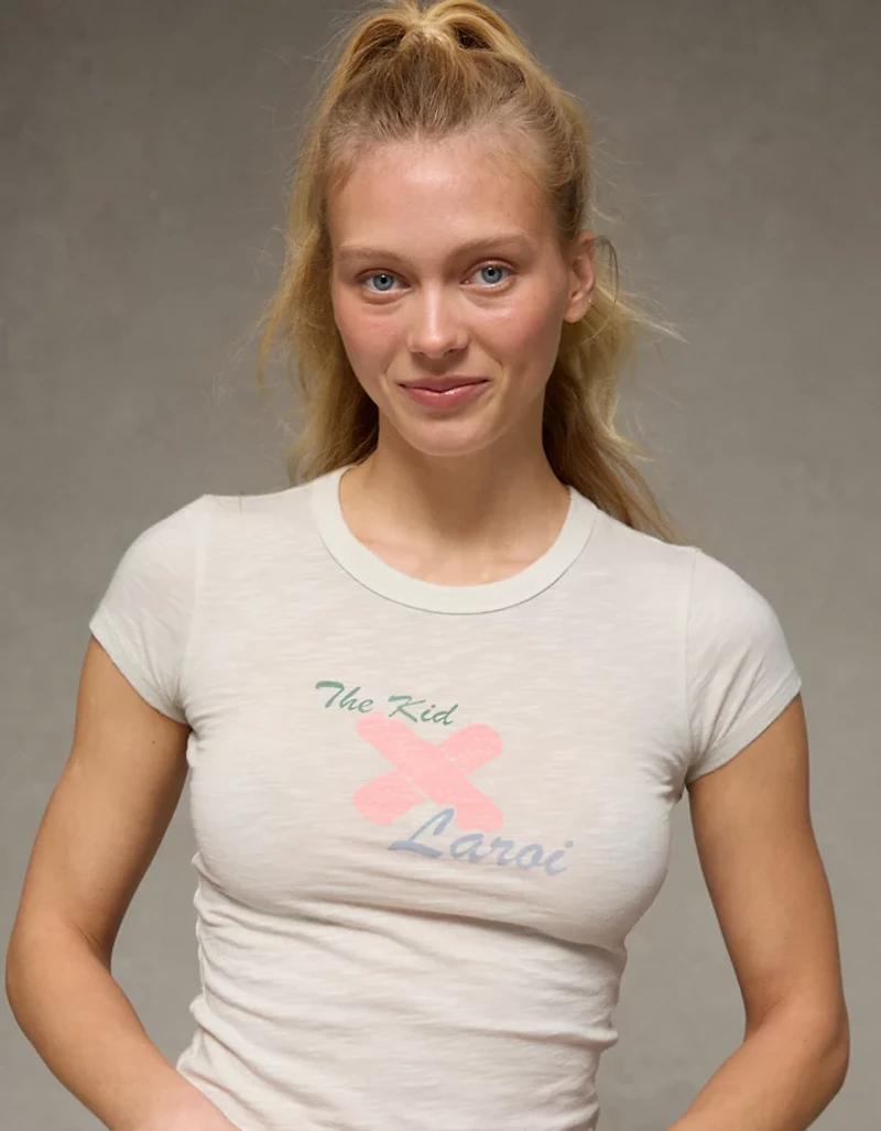 AE The Kid Laroi Graphic Hey Baby Tee