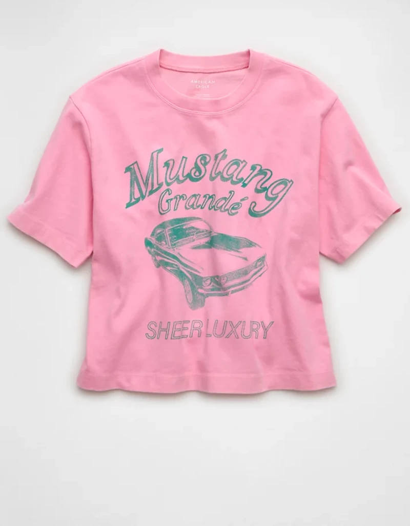 AE Boxy Mustang Graphic T-Shirt