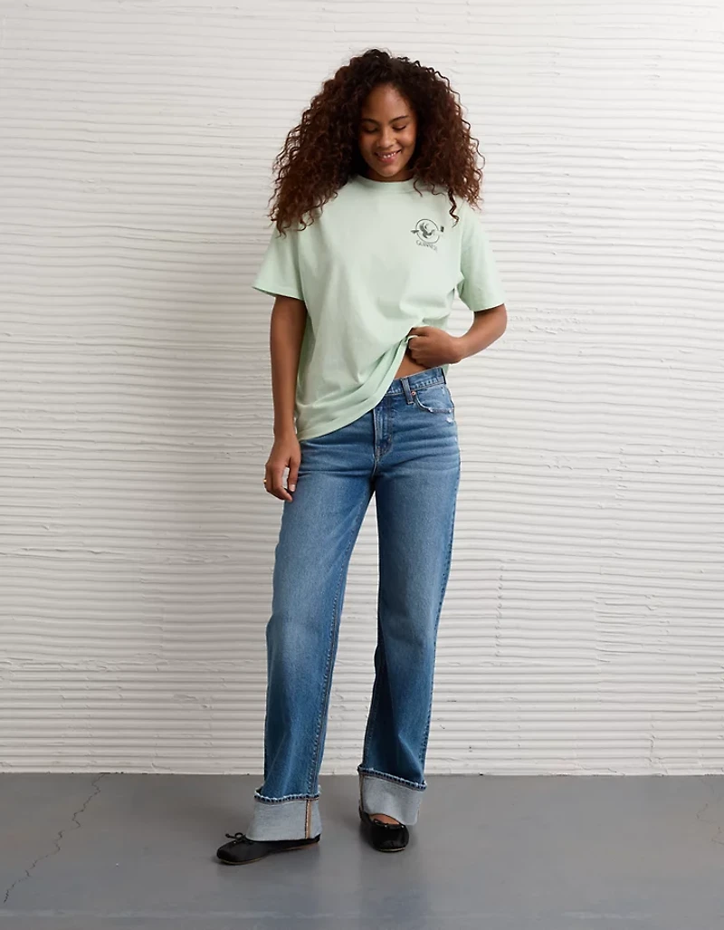 AE Oversized St. Patty's Graphic T-Shirt