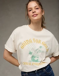 T-shirt à image surdimensionné de la Saint-Patrick AE