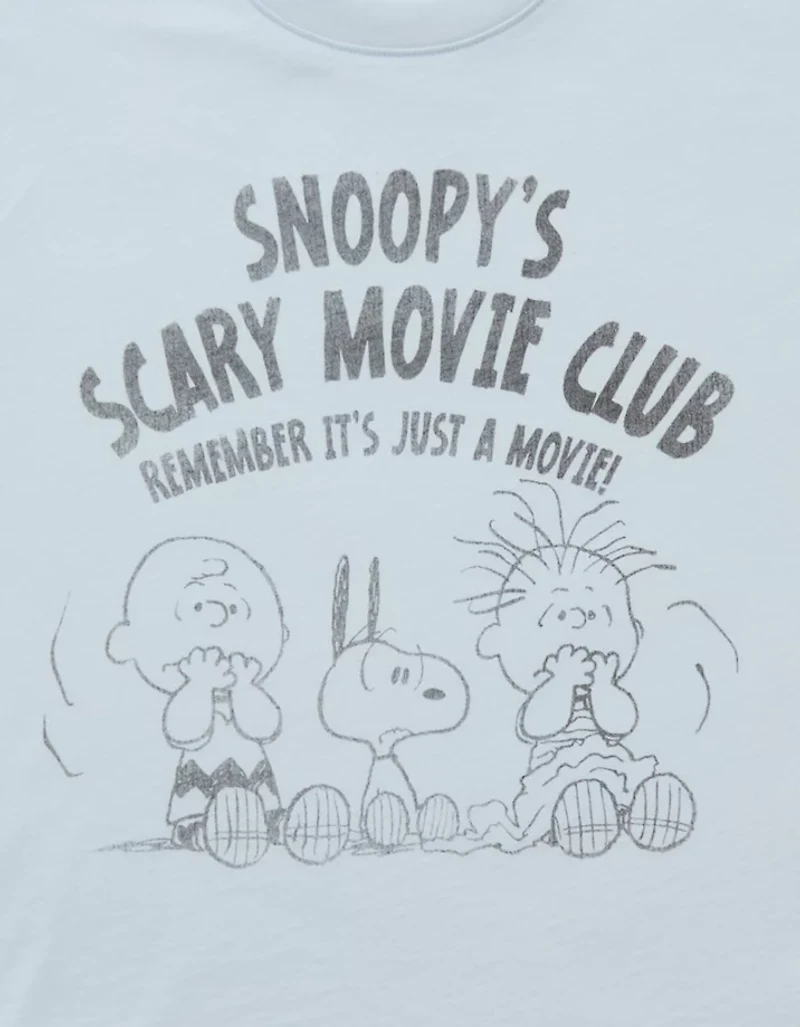 AE Oversized Peanuts Halloween Graphic T-Shirt