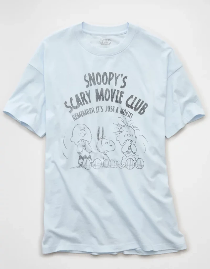 AE Oversized Peanuts Halloween Graphic T-Shirt