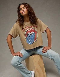 AE Boxy Rolling Stones Graphic T-Shirt